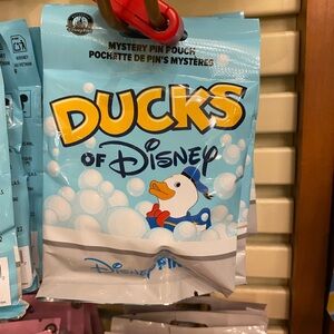 2025 Disney parks Ducks Of Disney Mystery Pin Bag sealed bnwt new